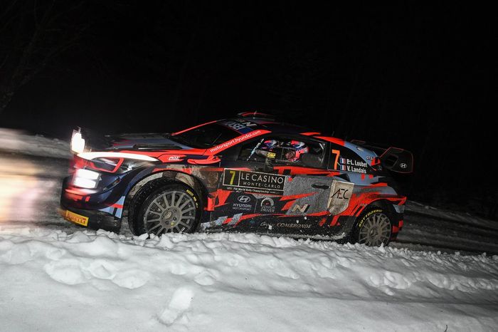 Pierre-Louis Loubet, Vincent Landais, Hyundai 2c Competition Hyundai i20 Coupe WRC
