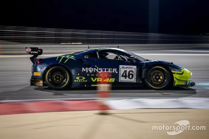 #46 Kessel Racing Monster VR46, Ferrari 488 GT3: Valentino Rossi, Alessio Salucci, Luca Marini