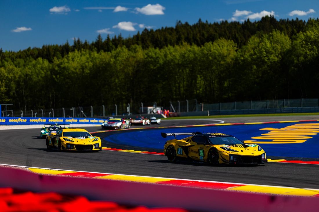 #81 TF Sport Corvette Z06 LMGT3.R: Tom Van Rompuy, Rui Andrade, Charlie Eastwood