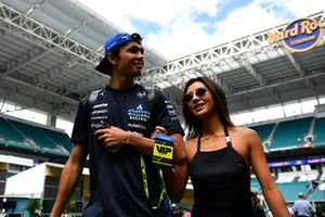 Alex Albon, Williams and Lily Muni He