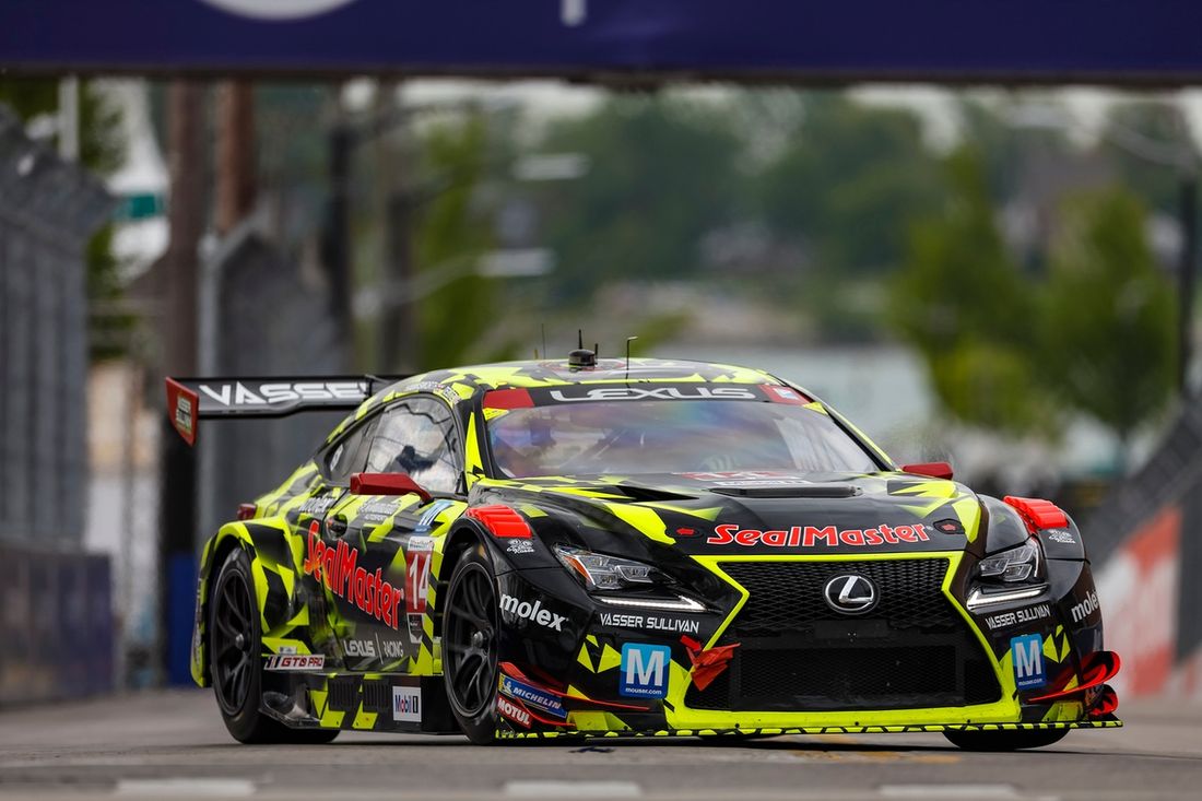 #14 Vasser Sullivan Racing Lexus RC F GT3: Aaron Telitz, Jack Hawksworth