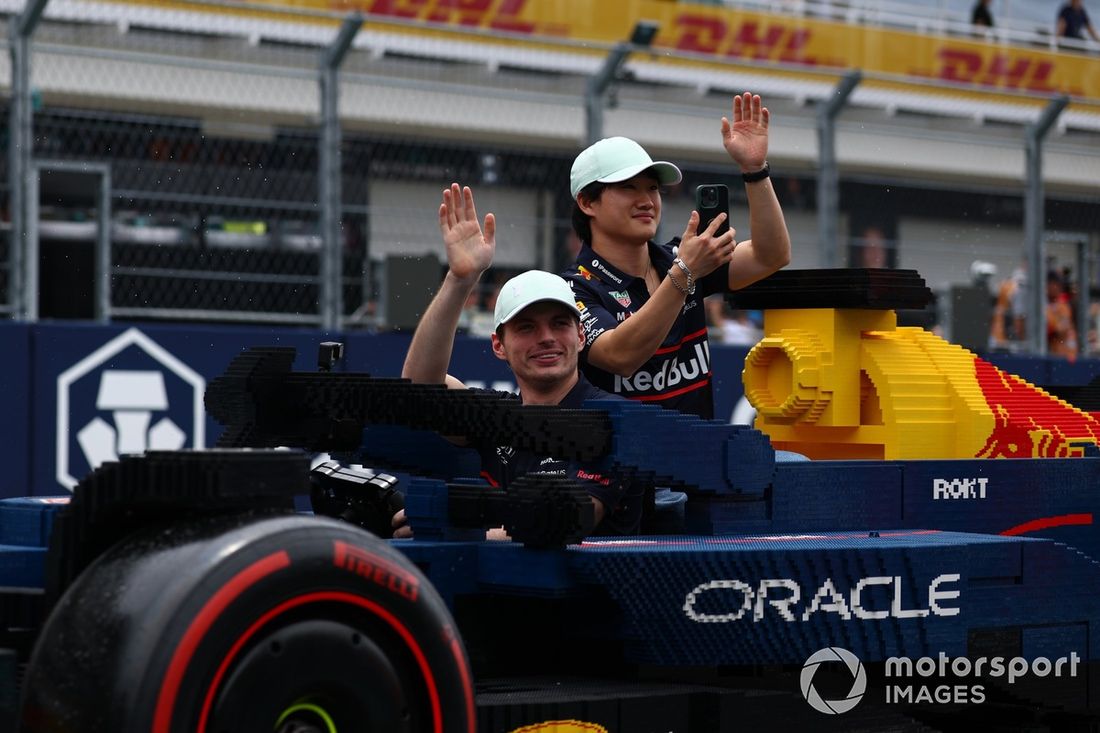 Max Verstappen, Red Bull Racing, Yuki Tsunoda, Red Bull Racing