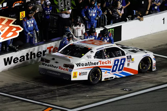 Connor Zilisch and Parker Kligerman, JR Motorsports Chevrolet