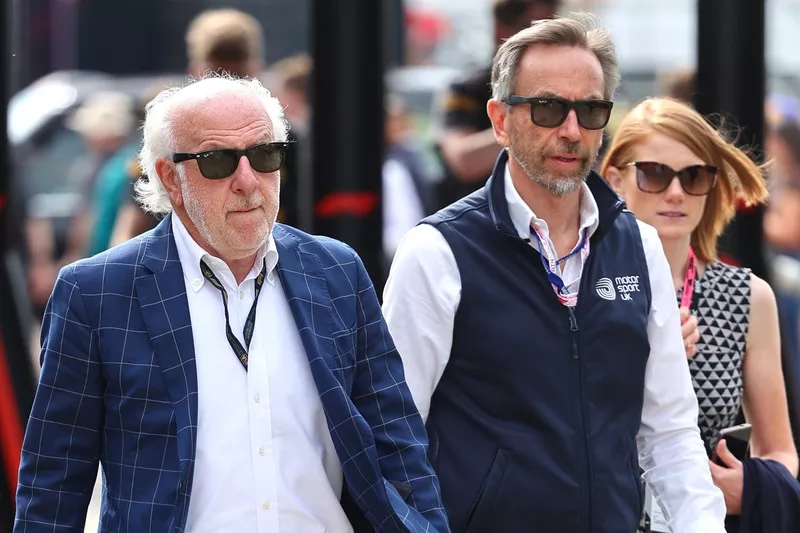 David Richards, président de Prodrive et Hugh Chambers, directeur général de Motorsport UK