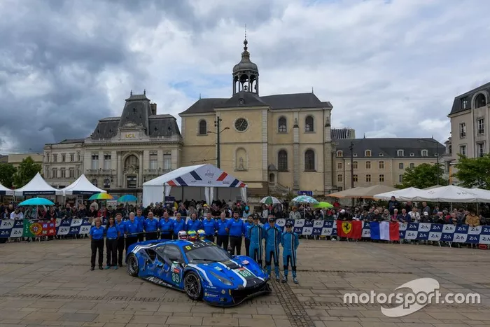 #89 Risi Competizione Ferrari 488 GTE EVO: Pipo Derani, Olivier Jarvis, Jules Gounon