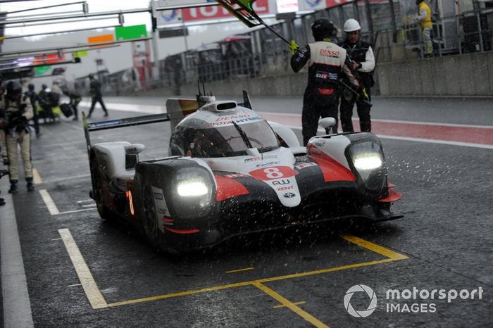 #8 Toyota Gazoo Racing Toyota TS050: Sébastien Buemi, Kazuki Nakajima, Fernando Alonso 