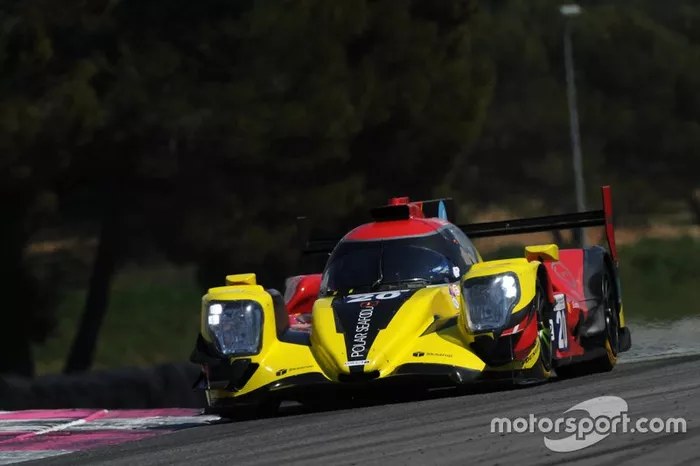 #20 High Class Racing Oreca 07 Gibson: Anders Fjordbach, Dennis Andersen