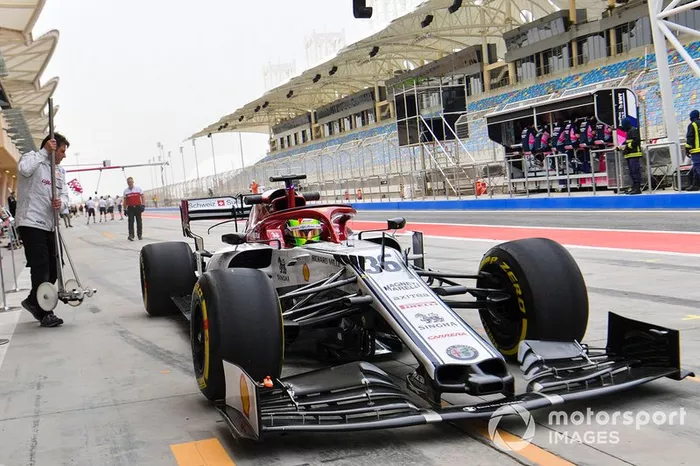 Antonio Giovinazzi, Alfa Romeo Racing C38 