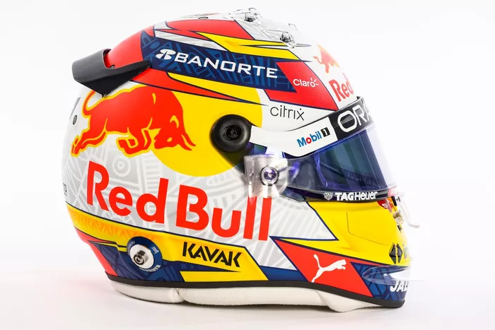 Casco de Sergio Pérez, Red Bull Racing