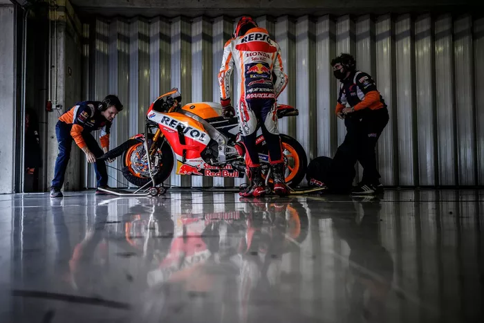 Marc Márquez, Repsol Honda Team, en la prueba en Portimao