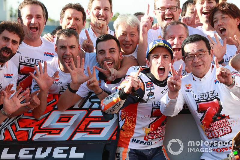 Champion Marc Marquez, Repsol Honda Team