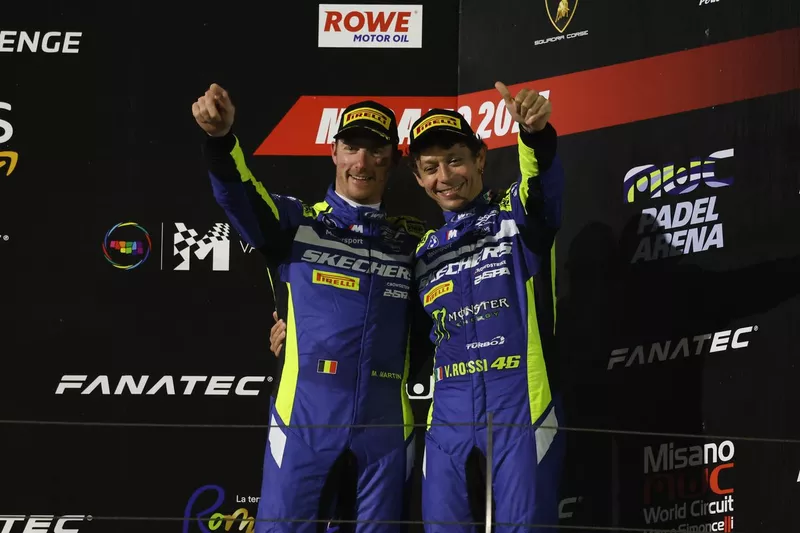#46 Team WRT, BMW M4 GT3: Valentino Rossi, Maxime Martin