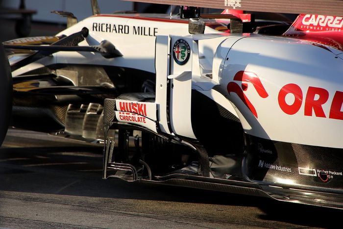 Lateral del Alfa Romeo C39