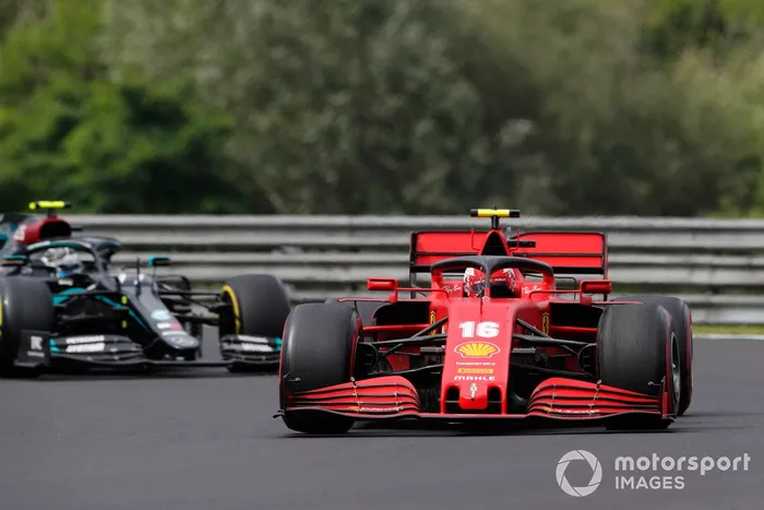 Charles Leclerc, Ferrari SF1000, Valtteri Bottas, Mercedes F1 W11