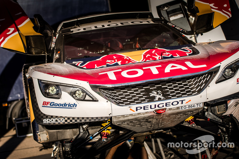 Peugeot Sport zona del equipo