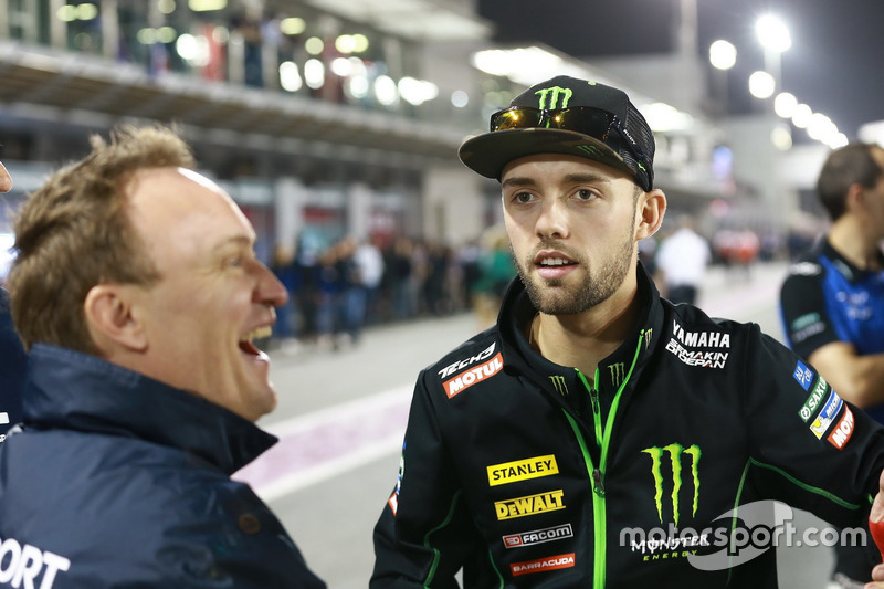 Jonas Folger, Monster Yamaha Tech 3, mit Ralf Waldmann