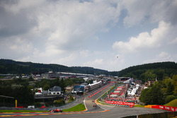 Кімі Райкконен, Ferrari SF70H, Макс Ферстаппен, Даніель Ріккардо, Red Bull Racing RB13, на установчо
