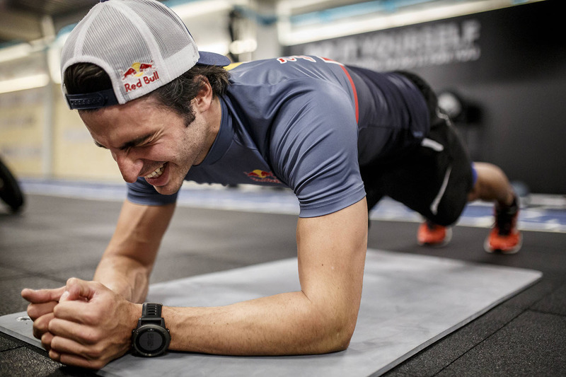 Carlos Sainz Jr., Scuderia Toro Rosso antrenman yapıyor