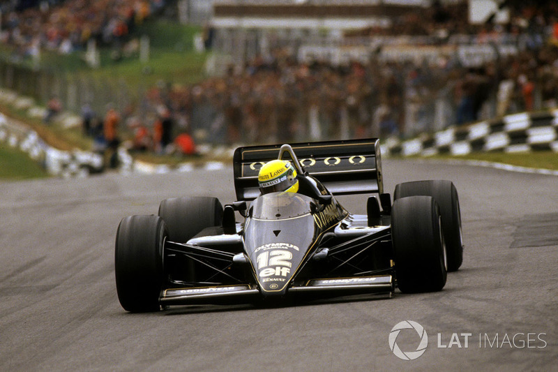 #21: Ayrton Senna, Lotus 97T, Brands Hatch 1985: 1:07,169