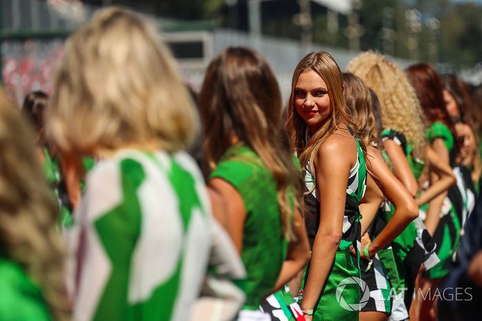 Chicas de la parrilla