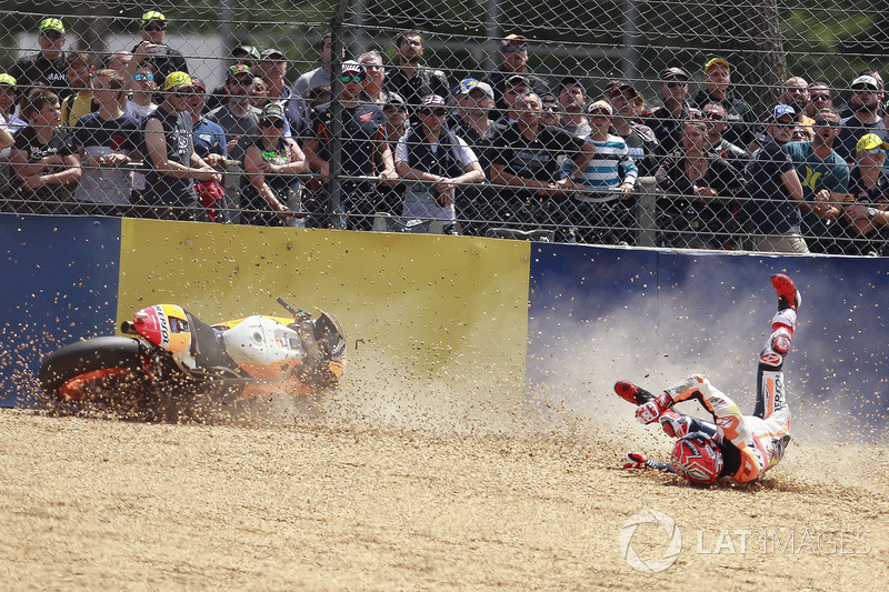 Sturz: Marc Marquez, Repsol Honda Team