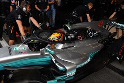 Lewis Hamilton, Mercedes-Benz F1 W08 haloyla
