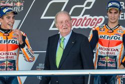 Podium: Ganador, Dani Pedrosa, Repsol Honda Team, segundo, Marc Marquez, Repsol Honda Team, former S