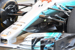 Mercedes-Benz F1 W08 nose detail