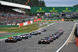 Le premier départ avorté de la course