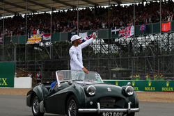 Lewis Hamilton, Mercedes AMG F1 on the drivers parade
