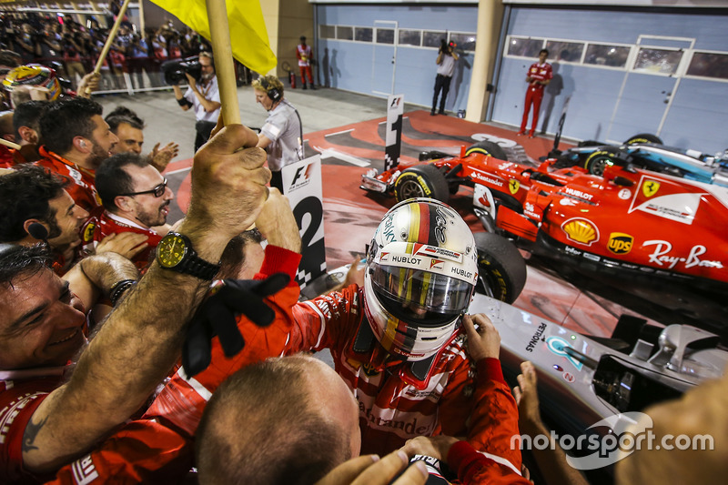 Sebastian Vettel, Ferrari, race winner