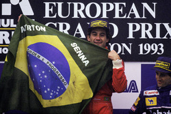 Racewinnaar Ayrton Senna, McLaren
