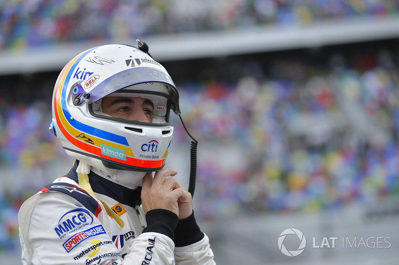 #23 United Autosports Ligier LMP2, P:  Fernando Alonso