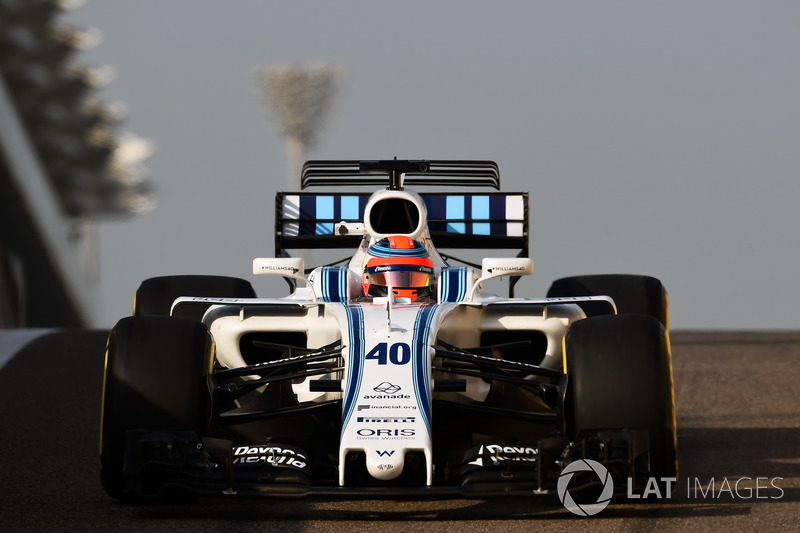 Pruebas con Williams en Abu Dhabi 2017
