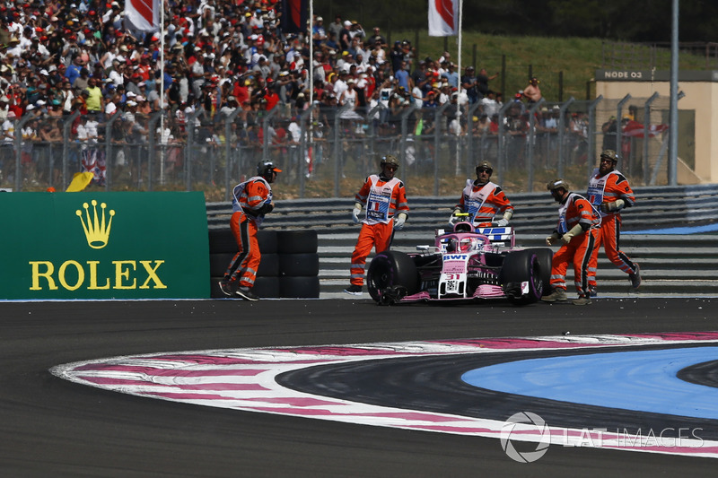 Force India 2015'ten sonra ilk kez