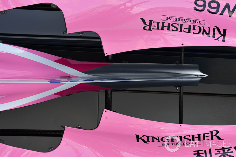 Force India VJM11 bodywork detail
