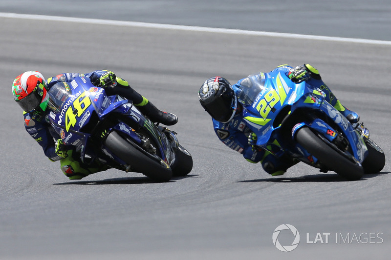 MotoGP Italia - Valentino Rossi dan Andrea Iannone