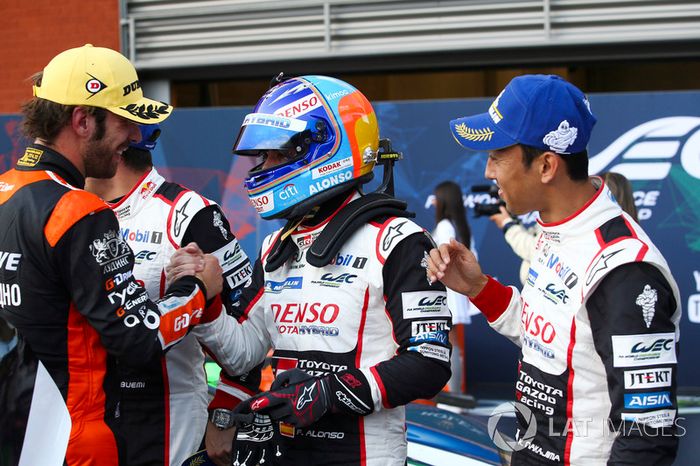 Ganadores, Fernando Alonso, Kazuki Nakajima, Sébastien Buemi, Toyota Gazoo Racing, Jean-Eric Vergne