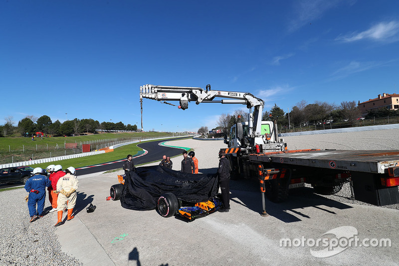 McLaren MCL33 of Fernando Alonso