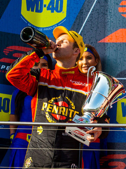 Podium: second place David Reynolds, Erebus Motorsport Holden