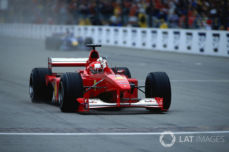 Michael Schumacher lors du GP des États-Unis