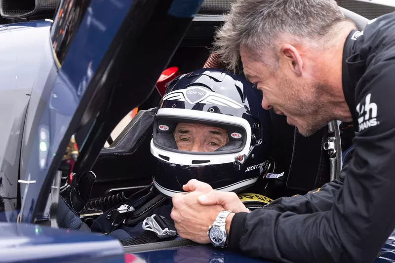Jacky Ickx, Genesis Magma Racing, Andre Lotterer, Genesis Magma Racing
