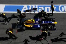 Nicholas Latifi, DAMS,  pit stop