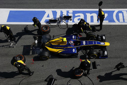 Nicholas Latifi, DAMS, maakt pitstop