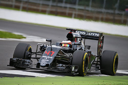 Stoffel Vandoorne, McLaren MP4-31 Piloto de pruebas y de reserva
