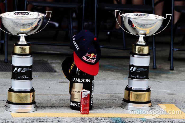 Los trofeos de Max Verstappen, Red Bull Racing