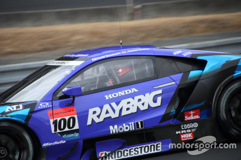 #100 RAYBRIG NSX-GTに乗るジェンソン・バトン