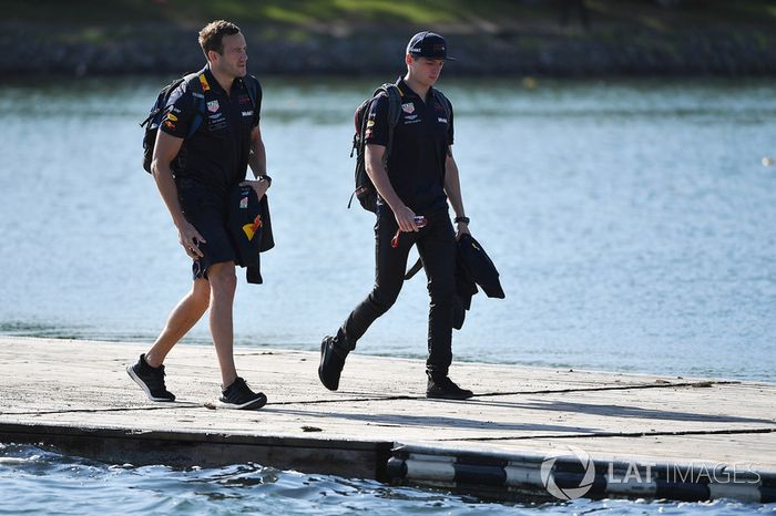 Max Verstappen, Red Bull Racing Daniel Ricciardo, Red Bull Racing