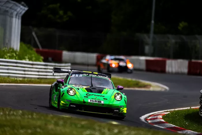 #992 Manthey Team eFuel Griesemann Porsche 911 GT3 Cup MR: Bjorn Griesemann, Georg Griesemann, Dirk Adorf, Marco Holzer