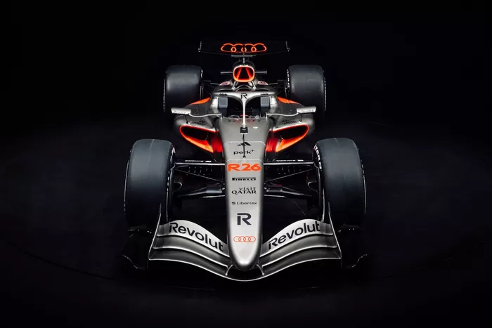 Audi F1 Team R26-kleurstelling